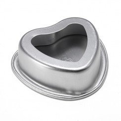 Aluminum Alloy Love Heart Shaped Cake Pan Biscuit Baking Mold 3 Sizes N3