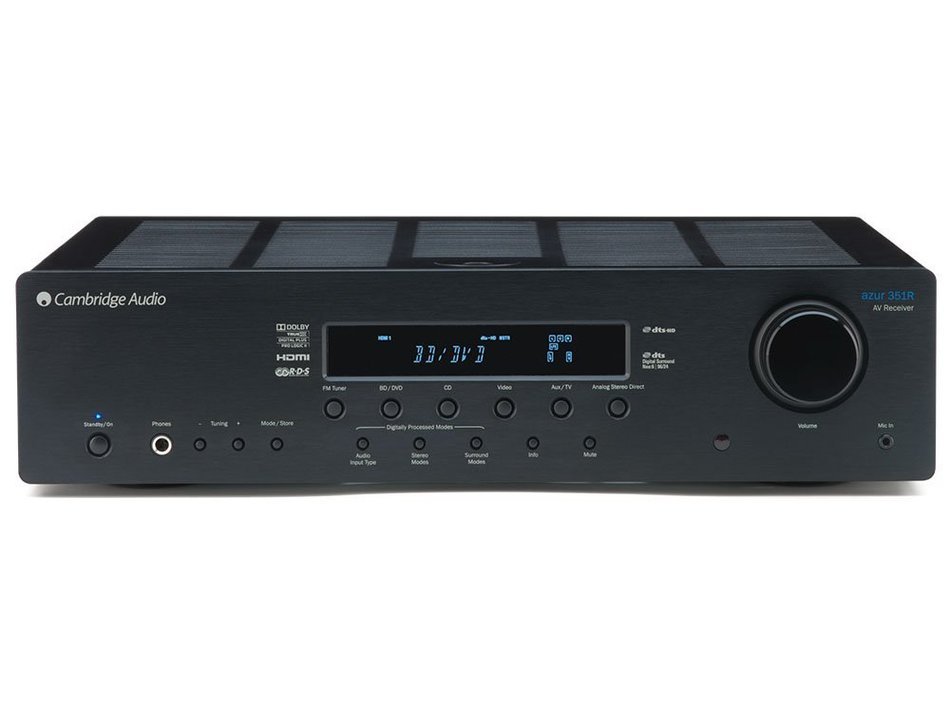 Cambridge - Azur 351R Receiver (Black)