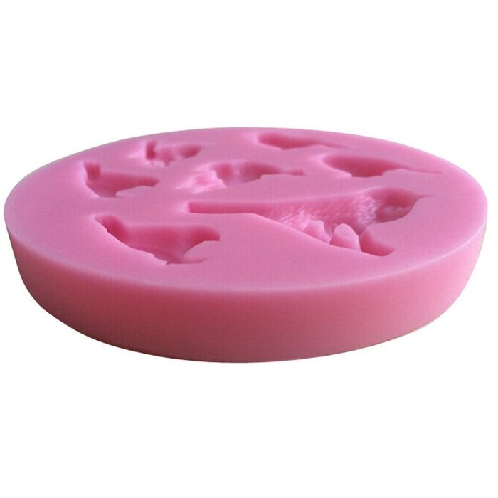 LYNCH All Kinds Of Birds Shapes Soap Mold Silicone Mold Handmade DIY Tools,pink N5
