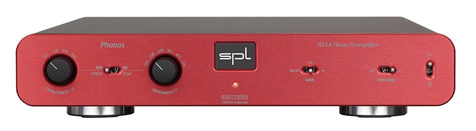 SPL Phonos ProFi MM/MC Adjustable Phono Preamp (Red) N2