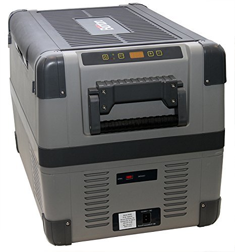 Max Burton 6989 Portable Fridge / Freezer 53 QT, 12V / 24V, No ice required, Temperature -7&ordm;F to 53&ordm;F, Steel reinforced... N4