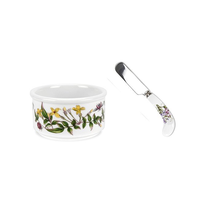 Portmeirion Botanic Garden Ramekin and Spreader Set