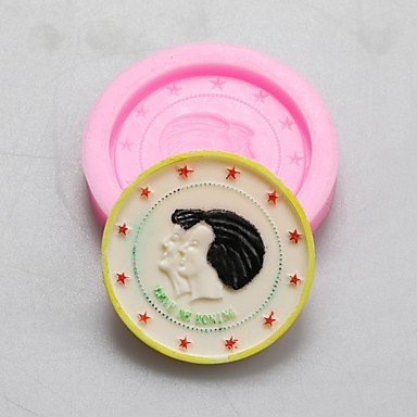Y&XL&H Commemorative Version Of The Head Shape Chocolate Silicone Molds,Cake Molds,Soap Molds,Decoration Tools... N2