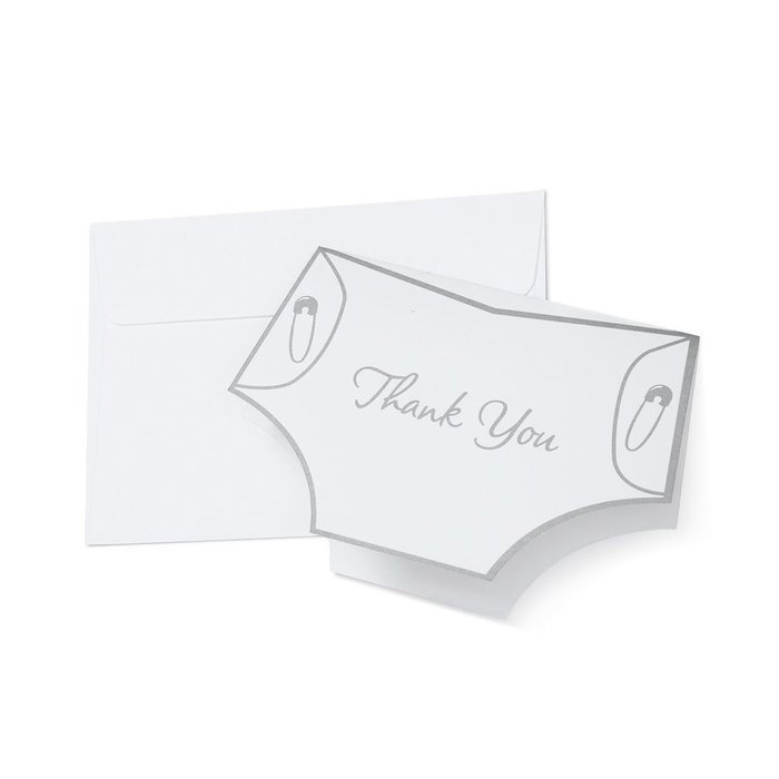 Wilton 1008-1478 Diaper Thank You Cards 20 Ct.M4963