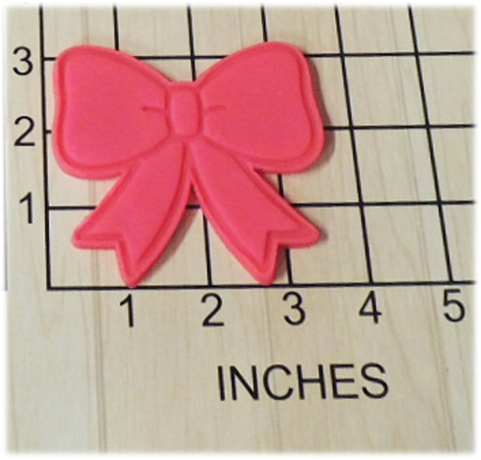 Ribbon Bow Shaped Cookie Cutter and Stamp #1215 N2