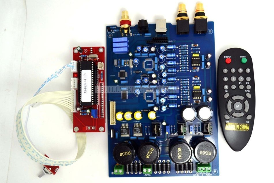 AK4497 DAC Decoder Board (Excluding AK4497 chip and XMOS U8 daughter card) N4