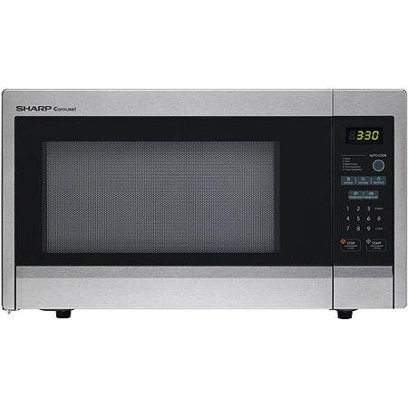 Sharp Carousel 1.1 cu ft 1000-Watt Countertop Microwave Oven