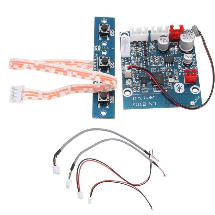 INSMA Bluetooth 4.0 Audio Receiver Board Wireless Stereo Sound Module for Car Phone PC N6