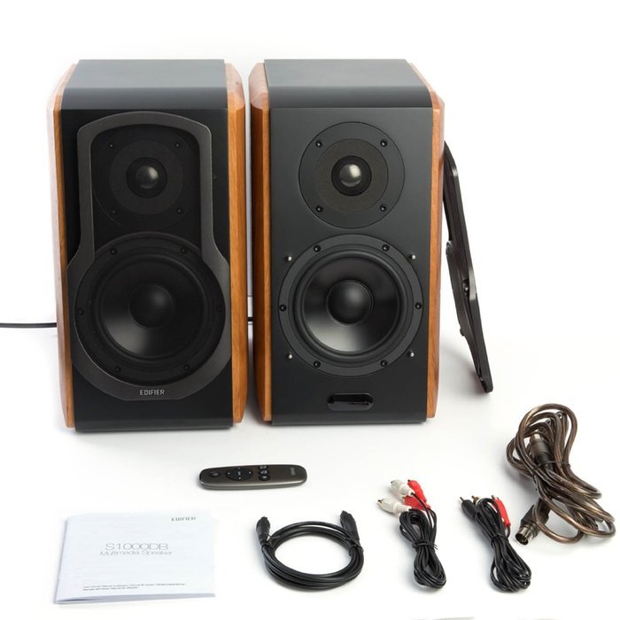 Edifier S1000DB Audiophile Active Bookshelf Speakers N3