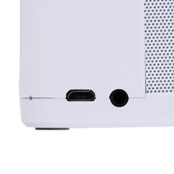 XC-R01 quadrate multi-functional voice call bluetooth speaker -WHITE N7