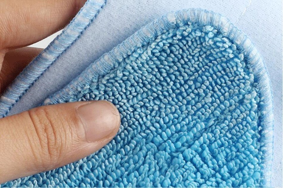 3-pack Mircofiber Mopping Cloth For Ecovaces CR121 Cleaner Cloth