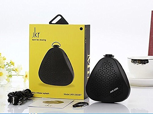 Outdoor Portable Bluetooth Speaker Music Wireless Bluetooth Speaker Built in Mic Support Hands Free (black) N6