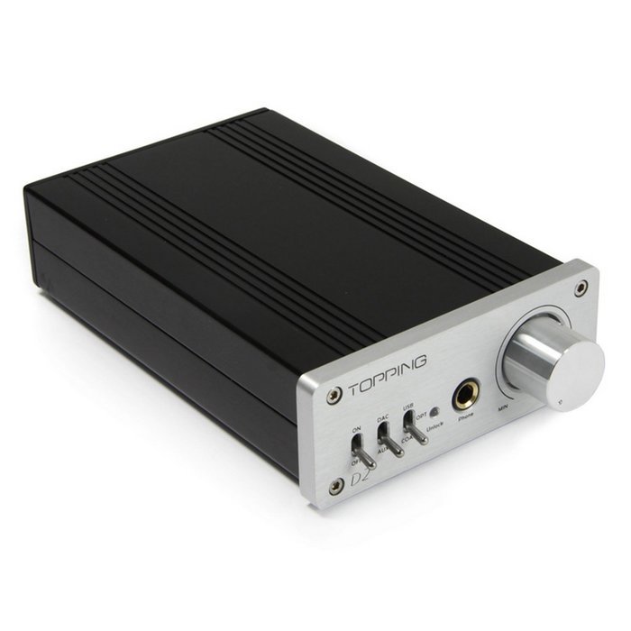 Fisound Topping TP D2 TP-D2 Home Audio HI-FI Headphone Amplifier & USB DAC & sound card with 4 inputs operate... N2
