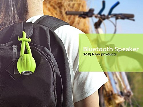 SNEED-Big eye movement waterproof Bluetooth speaker mini multifunction IPX4 , green N4