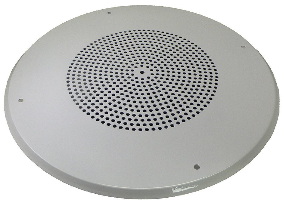 New Wheelock Excellent Performance Practical Flush Ceiling Mount 8 Inch Round Speaker Metal Grille