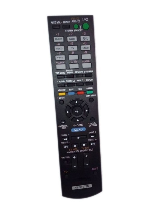 Replaced Remote Control Compatible for Sony HT-CT550W RM-AAU120 1-489-508-11 HTSS380 STR-KS380 Audio / Video AV...