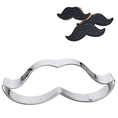 Genenic Cute Pastry Biscuit Mould Cutter Cookie Mustache N5
