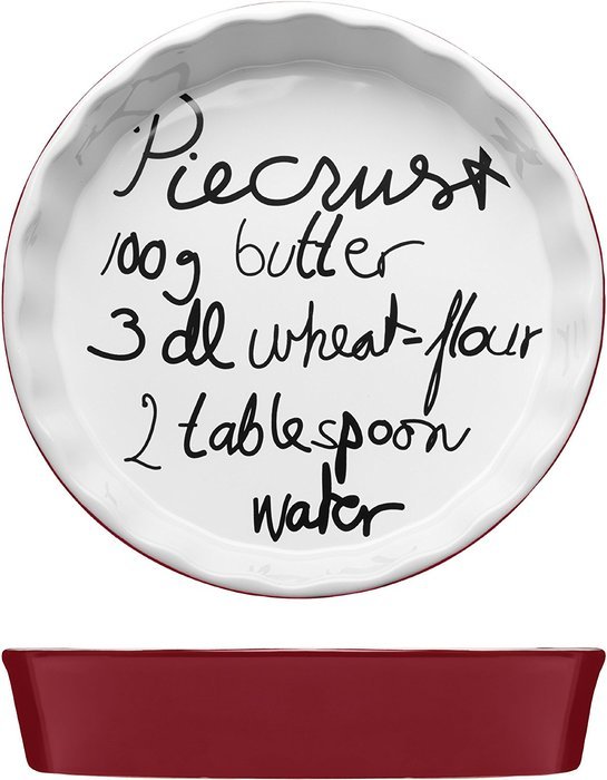 Sagaform 5016364 Recipe Stoneware Pie Plate