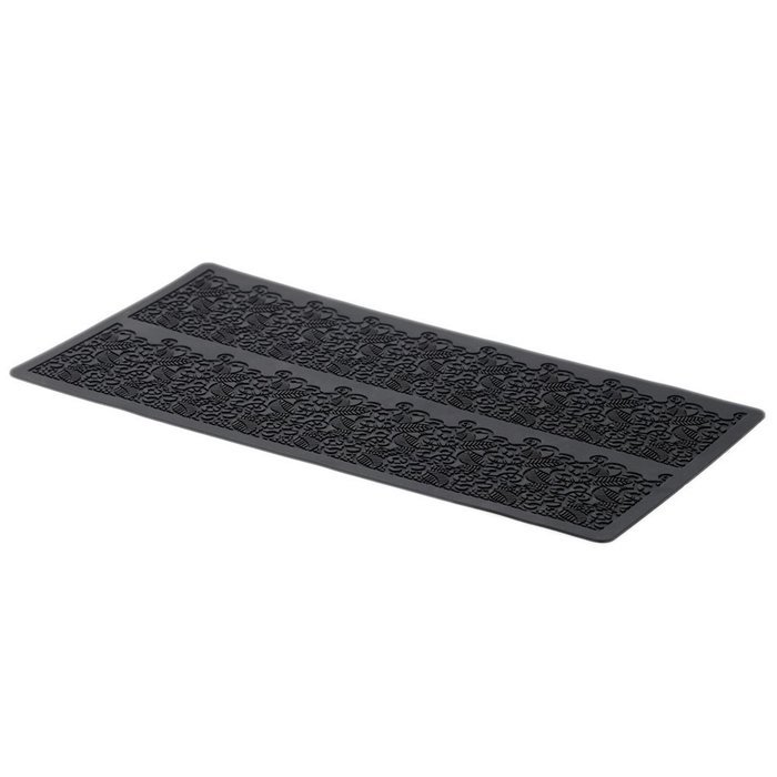 MuLuo Fondant Silicone Mat Silicone Cake Lace Mold with 3Flower Pattern N2