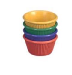 Gessner Products IW-0383A-BERRY 3 oz. Fluted ramekin- Case of 12