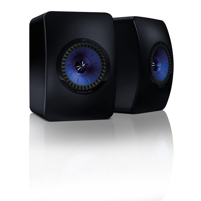 KEF LS50 Mini Monitor - High Gloss Piano Black (Pair) N5