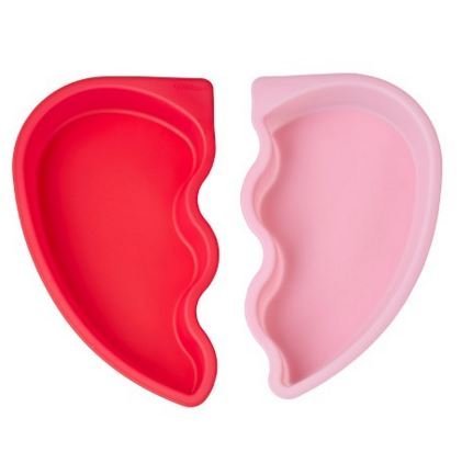 Wilton Heart Cake Silicone Mold Set - 2 Pcs N2