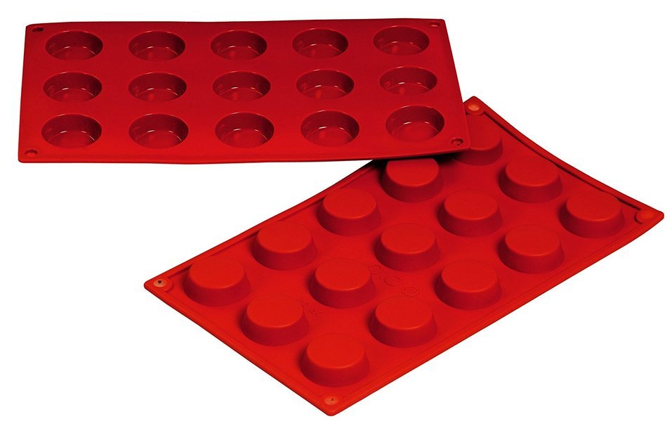 Fat Daddio's Silicone Bakeware Tartlet, 0.68 Ounce