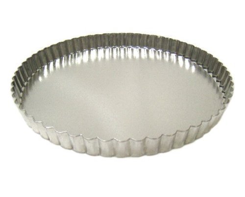 1 X Fluted Tart/Quiche Pan with Removable Bottom - 9.5 Inch Diameter by SCI Scandicrafts