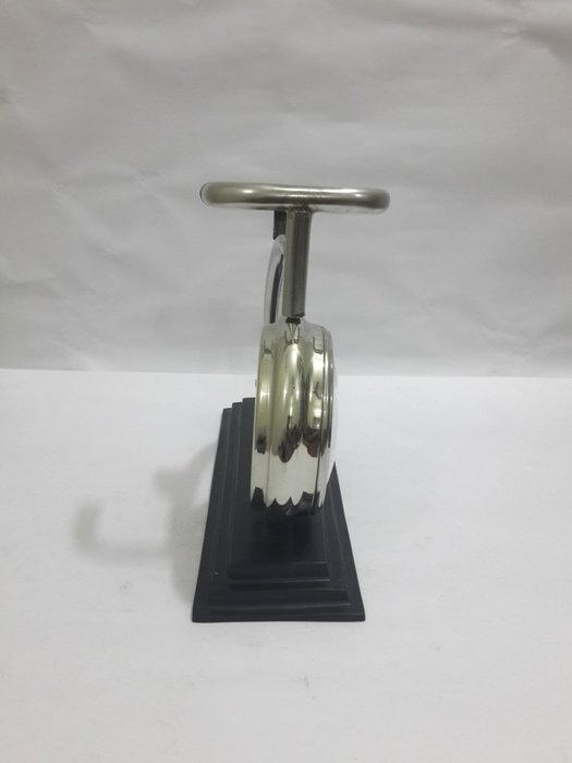 Nautical Style Table Top Desk Clock Collectible Watch With Chrome Finish N2