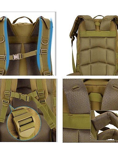SB@50-55L Military Style Outdoor Sports Travel Bag-Backpack Coyote N3