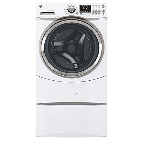 GE GFWS1700HWW 4.3 Cu. Ft. White Stackable Front Load Washer - Energy Star N3