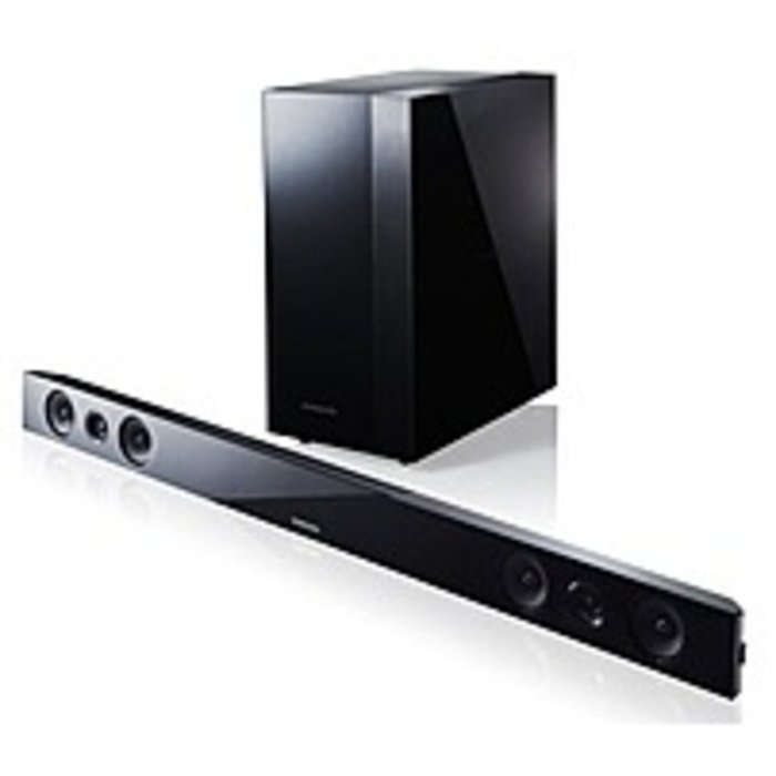 Samsung HW-FM45C 280 Watts 2.1 Channels Soundbar with Wireless Subwoofer and HDMI Cable - Black