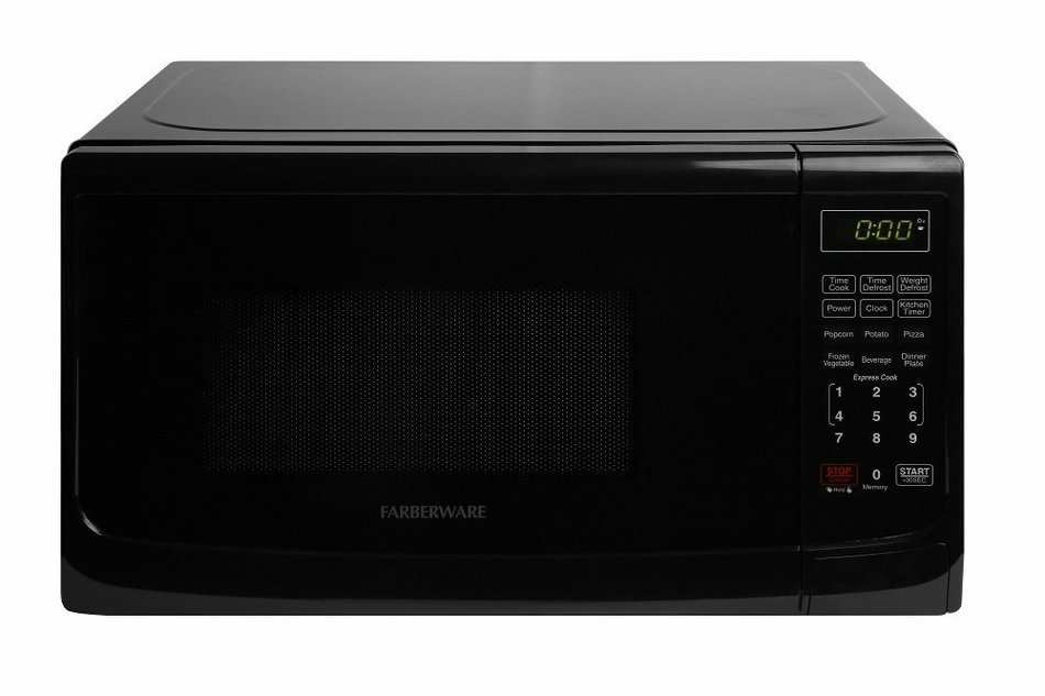 Farberware FMO07ABTBKA Classic 700W Microwave Oven, 0.7 cu. ft., Black N6