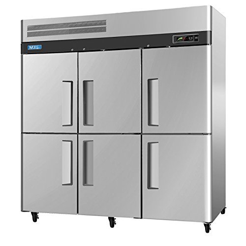 Turbo Air M3R72-6 M3 Refrigerator Reach-In Three-Section 72 Cu Ft.