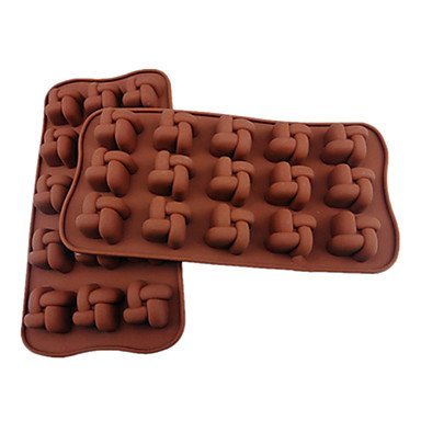 Sher Silicone 15 Holes Windmill Shape Chocolate Mould(Color Randoms) N2