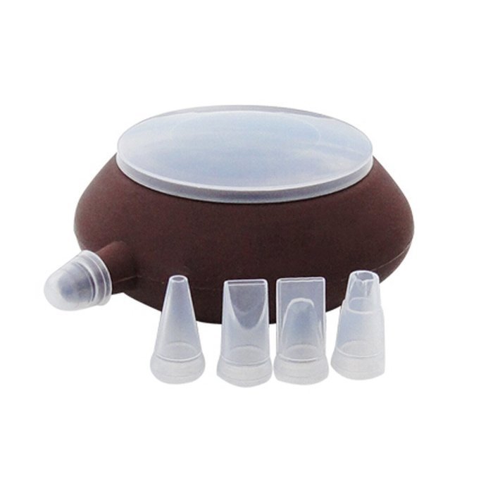 Gaosaili Macaron Silicone Baking Set 1 Decorative Pen with 4 Nozzles N3