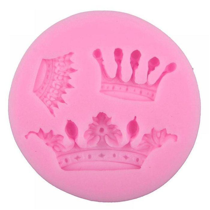 TXIN Fashion Useful Crown Silicone Fondant Mold Cake Decorating Chocolate Baking Mould