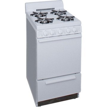 Premier 20" Cordless Gas Rng Wht - Factory Direct