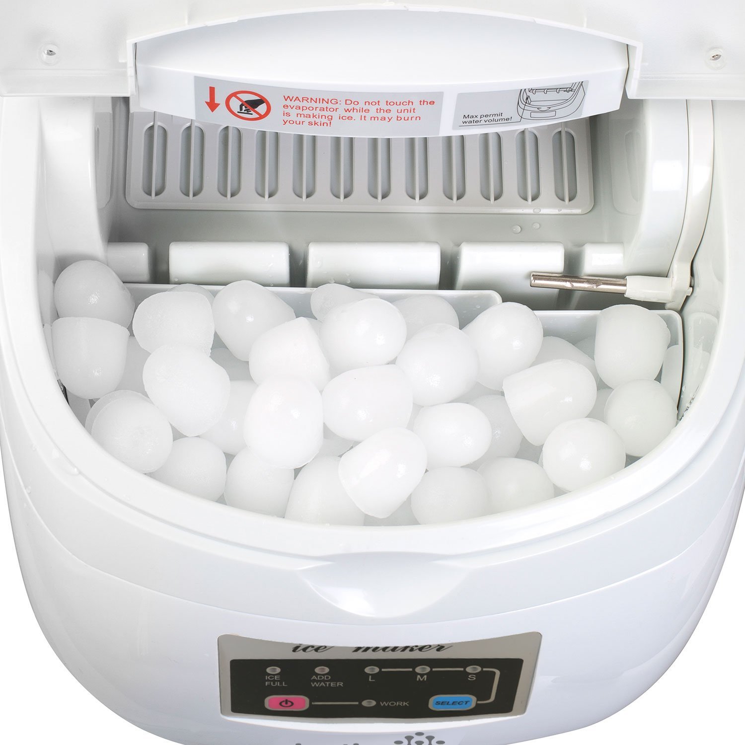 Largest Capacity Countertop Ice Maker