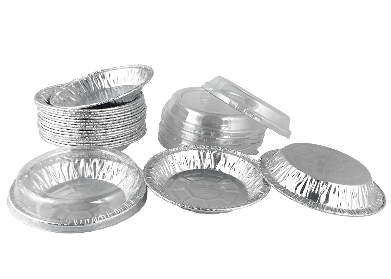 Aluminum Foil Mini Pie Pans/Tart Pans 3 7/8