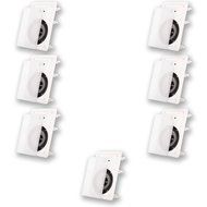Acoustic Audio CS-IW630 In Wall 6.5" Speakers 3 Way Home Theater 2100 Watt 7 Speaker Set CS-IW630-7S
