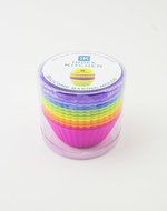 Index Kitchen: Set of 24 Silicone Baking Cups; Vibrant Colors; Dishwasher Safe; BPA Free; Non-stick; Easy to Clean...