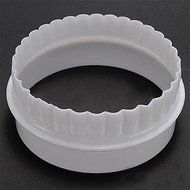 Y&amp;XL&amp;H Plastic 6Pcs Round Scalloped Fluted Reversible Cookie Pastry Biscuit Cake Cutter N2