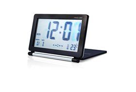 Erasky Calendar Alarm Clock LCD Display Date Time Temperature Travel Desk Alarm Clock Timer Thermometer Snooze... N6
