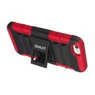iPhone 6s Case, HLCT Rugged Shock Proof Dual-Layer Case with Built-In Kickstand for iPhone 6s / 6 4.7 Inch (Blue) N6