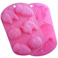 GUO -Cake molds Chocolate molds Silica gel 5 pieces N2