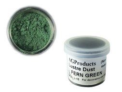 Fern Green Luster Dust by AG Products ( 2 Grams)