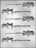 CK Products Gingerbread Sucker Chocolate Mold