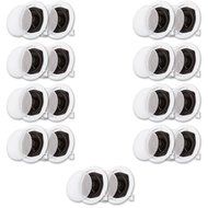 Acoustic Audio R191 In Ceiling / In Wall Speaker 9 Pair Pack 2 Way Home Theater 3600 Watt R191-9PR