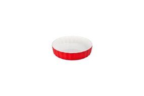 BIA Cordon Bleu Round 6-Ounce Quiche/ Brulee, 2 Tone, Set of 4, Chartreuse Green